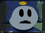  animated animated_gif black_eyes jack_frost open_mouth shin_megami_tensei 