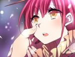  1girl face gradient gradient_background magi_the_labyrinth_of_magic mamemix pixiv_manga_sample ren_kougyoku solo_focus tagme 