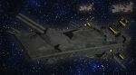  3d cannon gundam magellan_(gundam) mobile_suit_gundam space space_craft 