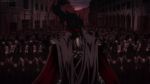  alucard_(hellsing) animated animated_gif armor army hellsing no_humans red_eyes vampire 