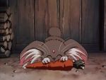  animated animated_gif carrot closed_eyes eating happy ryou-ouki tenchi_muyou! 