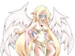  1girl angel angel_wings breasts ilias large_breasts mon-musu_quest! tagme wings 