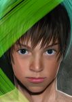  1boy child highres last_challenge looking_at_viewer male_focus original portrait realistic solo 