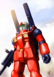  gun guncannon gundam lb mecha mobile_suit_gundam weapon 