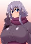  breasts dragon_yukano large_breasts ninja_slayer scarf smile zerosu_(take_out) 