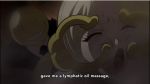  1girl animated animated_gif ansatsu_kyoushitsu blonde_hair irina_jelavic koro-sensei lowres subtitled tentacle yellow_skin 