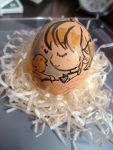  blonde_hair bow braid chick closed_eyes egg egg_(traditional_media) heart lowres nest photo ribbon tiv traditional_media 