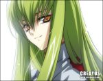  cc code_geass creayus female green_hair long_hair lowres yellow_eyes 