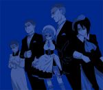  black_hair butler formal gohda_toshiro gouda_toshirou hat kanon_(character) kanon_(umineko) kumasawa_chiyo maid old old_woman ronoue_genji shannon suit umineko_no_naku_koro_ni 