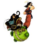  dragon_ball dragon_ball_z dragonball dragonball_z monkey nitako north_kaiou oekaki son_goku son_gokuu 