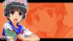  1girl flower hair_ornament short_hair tagme to_aru_kagaku_no_railgun to_aru_majutsu_no_index uiharu_kazari wallpaper 