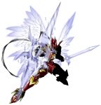  armor digimon dukemon dukemon_crimson_mode full_armor knight lance monster n36hoko polearm royal_knights sword weapon wings 