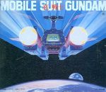  copyright_name gundam lowres mobile_suit_gundam official_art planet space space_craft white_base 