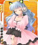  1girl aikawa_arisa android closed_eyes dress lilith-soft long_hair prototype_yahweh tagme taimanin_asagi taimanin_asagi_battle_arena 