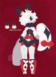  androgynous artist_request black_eyes boots flat_color furry rabbit short_hair simple_background solo white_hair 