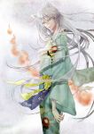  ichige_yoru kamisama_hajimemashita tomoe_(kamisama_hajimemashita) white_hair yellow_eyes 