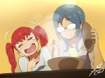  +++ glasses kobayashi_gen kyoubashi_amane laughing rinoda_mano school_girl_strikers 