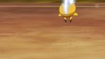  animated animated_gif bunnelby pikachu pokemon pokemon_(anime) satoshi_(pokemon) 