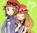  !? 10s 1boy 1girl ako_(ako0905) calme_(pokemon) nintendo pokemon pokemon_(game) pokemon_xy serena_(pokemon) tagme 