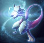  energy mewtwo no_humans pokemon solo tail 