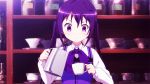  1girl animated animated_gif female gochuumon_wa_usagi_desu_ka? purple_hair solo spinning tedeza_rize twintails violet_eyes 