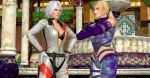  2girls christie_(doa) crossover dead_or_alive multiple_girls nina_williams tekken 