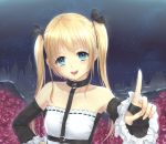  1girl blonde_hair blue_eyes dead_or_alive marie_rose solo tecmo 