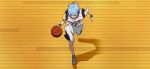  2boys animated animated_gif basketball basketball_uniform blue_eyes blue_hair kuroko_no_basuke kuroko_tetsuya multiple_boys sport sportswear 
