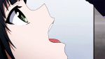  1girl animated animated_gif blush eating shirobako solo tears yasuhara_ema 
