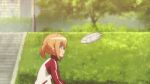  1girl animated animated_gif failure female gochuumon_wa_usagi_desu_ka? hoto_cocoa orange_hair screencap solo volleyball 