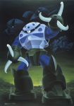  acguy bubble gogg gundam highres mecha mobile_suit_gundam official_art underwater z&#039;gok zock 