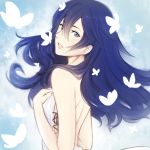  1girl blue_eyes blue_hair breasts fire_emblem fire_emblem:_kakusei long_hair lucina nintendo smile 