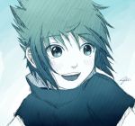 1boy child gradient gradient_background jessickaaaa monochrome naruto smile solo uchiha_sasuke 