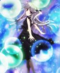  absolute_duo long_hair long_skirt pantyhose screencap silver_hair skirt sparkle twintails violet_eyes yurie_sigtuna 