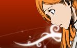  bleach desktop inoue_orihime orange_hair profile tears wallpaper 