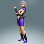  1girl 3d breasts female full_body gradient gradient_background impa official_art solo tagme the_legend_of_zelda the_legend_of_zelda:_ocarina_of_time zelda_musou 