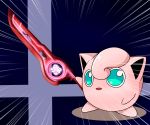  jigglypuff kagura_una monado no_humans pokemon solo sword weapon xenoblade 