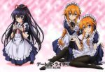  3girls date_a_live highres long_hair multiple_girls smile yamai_kaguya yamai_yuzuru yatogami_tooka 