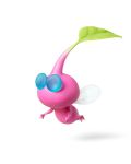  blue_eyes creature flying_pikmin insect_wings no_humans no_mouth no_nose no_pupils official_art pikmin pikmin_3 simple_background solo white_background winged_pikmin wings 