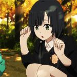  1girl animated animated_gif shirobako solo tagme tied_hair twintails yasuhara_ema 