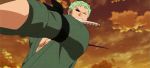  animated animated_gif black_hair crossover dragon_ball dragonball_z dream_9_toriko_x_one_piece_x_dragon_ball_z_super_collaboration_special fighting multiple_boys one_piece roronoa_zoro toriko_(series) vegeta zebra_(toriko) 