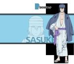  1boy alternate_costume japanese_clothes looking_at_viewer male_focus naruto naruto:_the_last official_art solo uchiha_sasuke 
