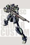  gm_sniper_custom gun gundam gundam_msv mecha rifle shirotaka_(46) sniper_rifle weapon 
