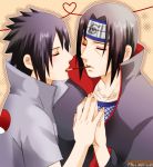  2boys brothers male_focus multiple_boys mutsumix naruto siblings uchiha_itachi uchiha_sasuke yaoi 