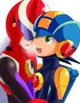  00s 2boys blues_exe child helmet kusamuraya male_focus multiple_boys rockman rockman_exe rockman_exe_(character) 