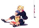  1boy 2girls blue_eyes blush highres multiple_girls naruto naruto:_the_last simple_background tagme uchiha_sarada uzumaki_boruto uzumaki_himawari 