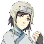  1girl black_hair character_request looking_at_viewer naruto naruto:_the_last neekochanii smile solo 
