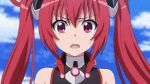 1girl animated animated_gif bow hair_bow mitsuka_souji ore_twintail_ni_narimasu red_eyes redhead solo tailred twintails 