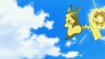  10s animated animated_gif explosion lowres no_humans pikachu pokemon pokemon_(anime) pokemon_(game) pokemon_xy pumpkaboo 