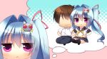  1girl blue_hair game_cg hair_ornament long_hair luluna magical_marriage_lunatics!! moonstone ornament twintails violet_eyes yamakaze_ran 